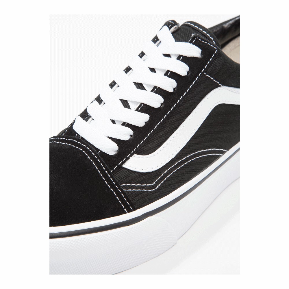 картинка Кеды Vans Old Skool Platform, черный/белый от магазина Одежда+