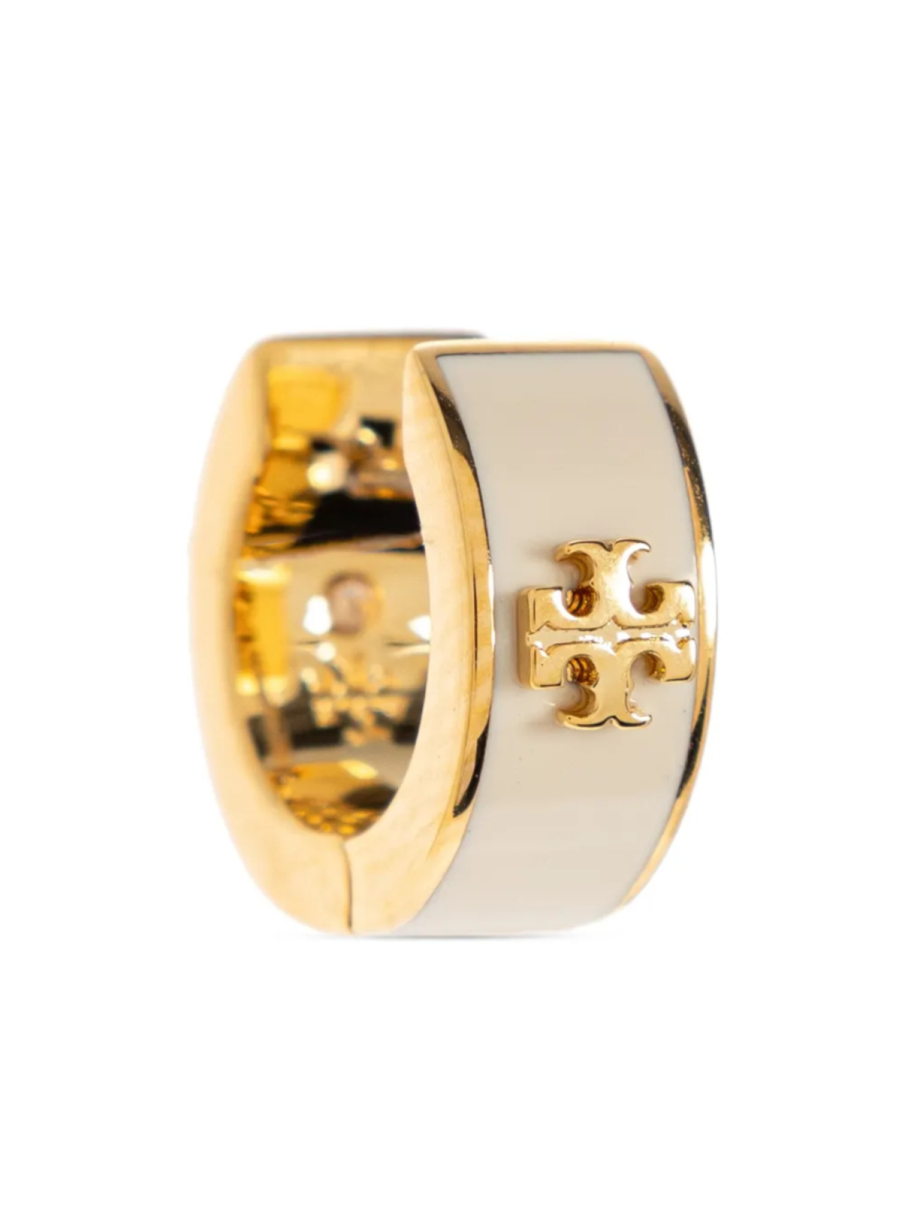 картинка Серьги Tory Burch Kira Huggie, золотой от магазина Одежда+
