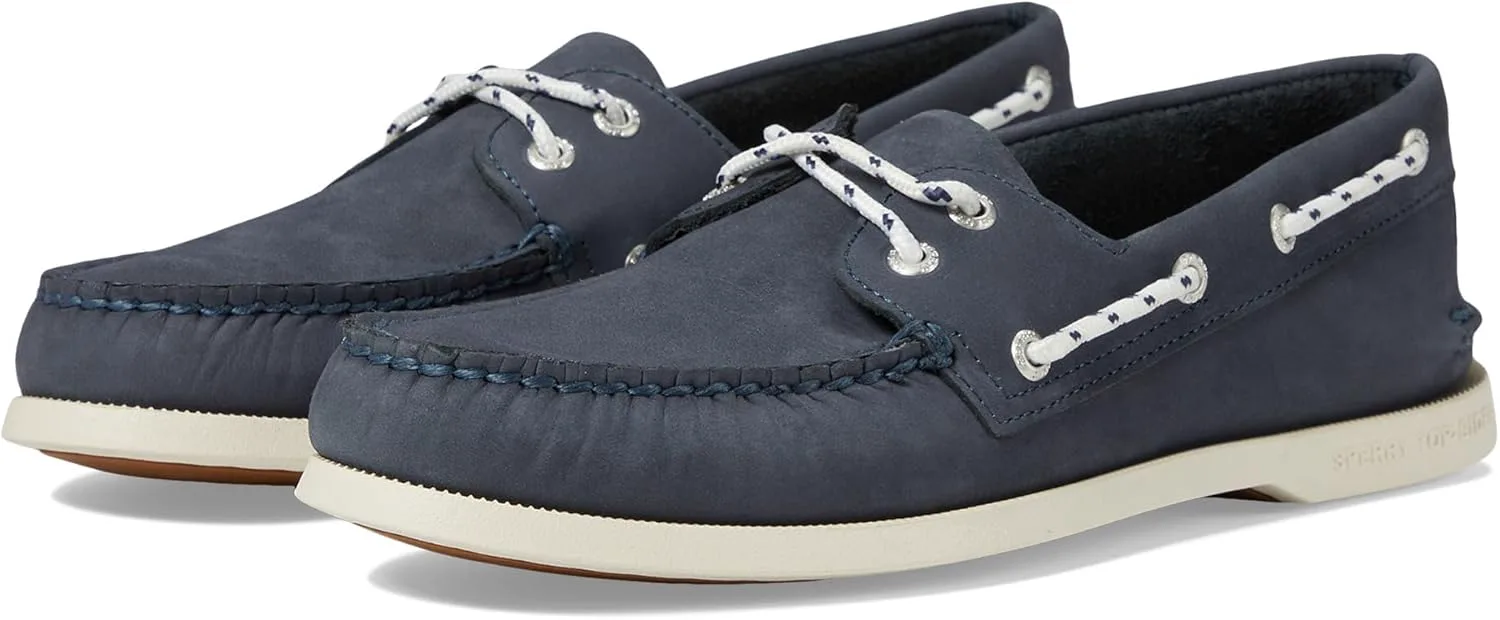 картинка Женские топсайдеры Sperry A/O 2-Eye Nautical, темно-синий от магазина Одежда+