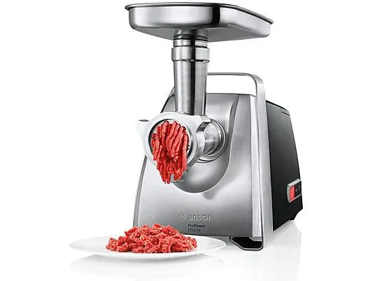 картинка Мясорубка Bosch MFW68660 2200W, серебристый/черный от магазина Одежда+