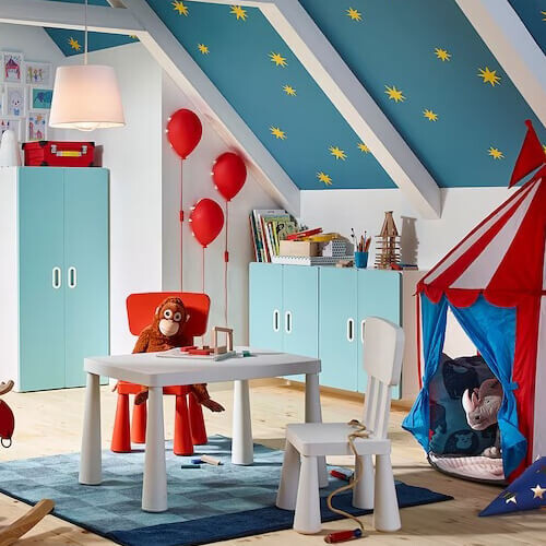 картинка Детский стул Ikea Mammut, белый от магазина Одежда+