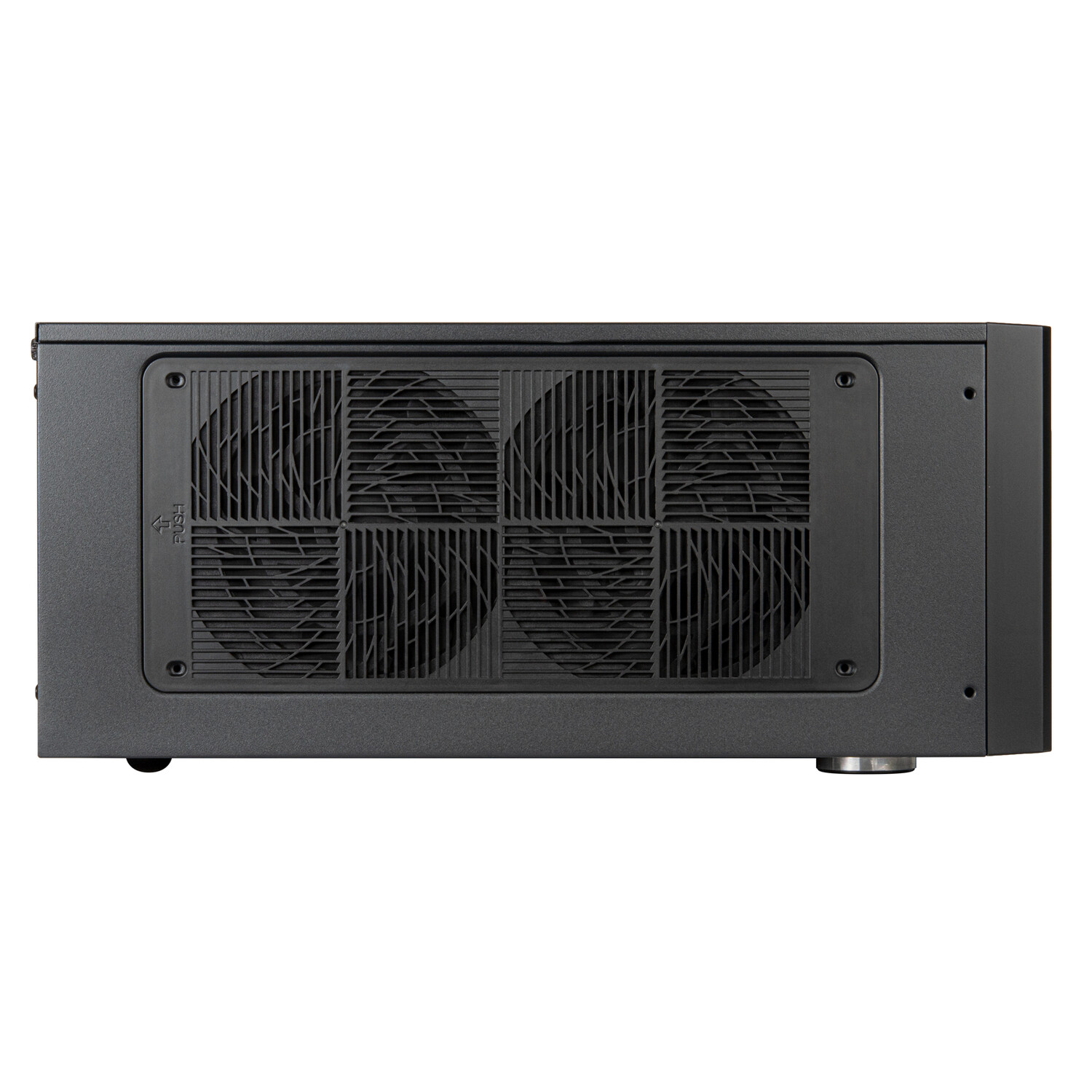 картинка Корпус SilverStone GD11, Desktop, SST-GD11B, черный от магазина Одежда+