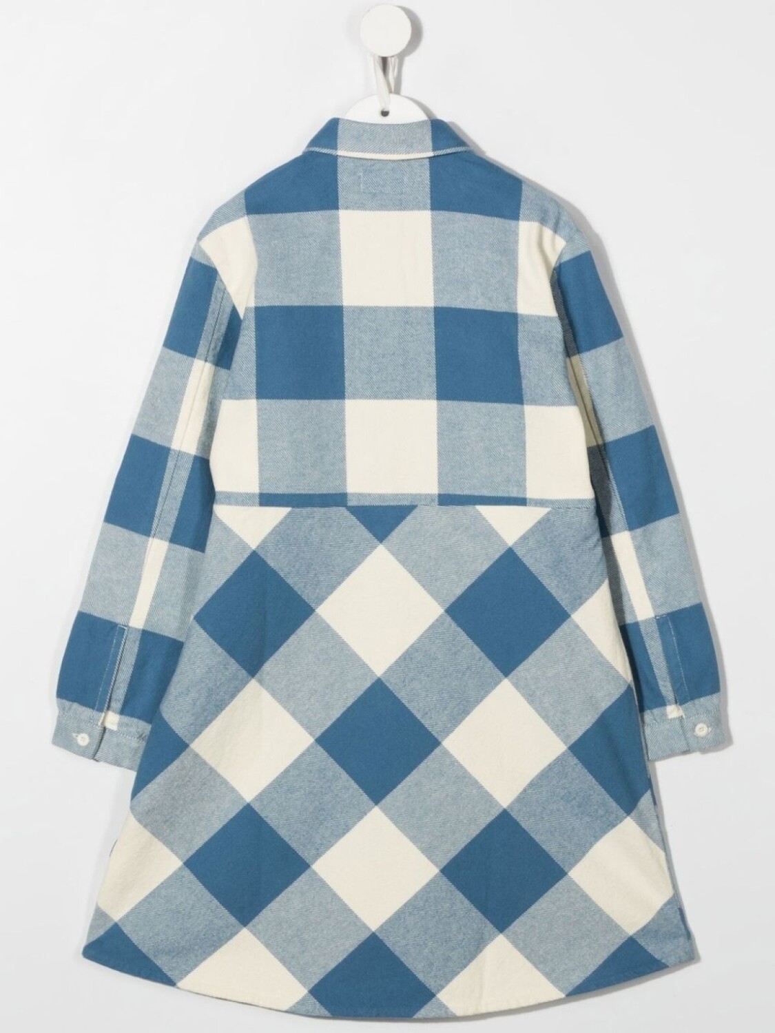 картинка Woolrich Kids платье в клетку, белый от магазина Одежда+