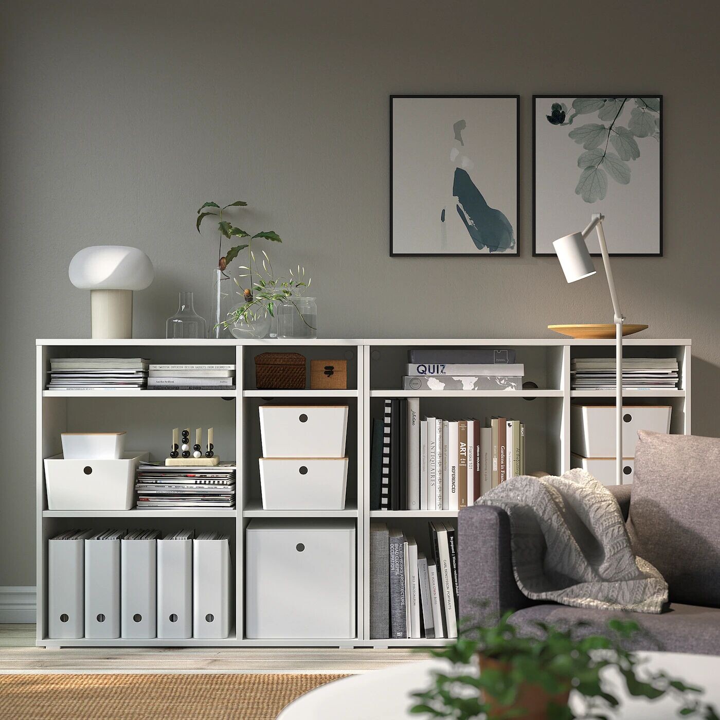 картинка Коллектор журналов, белый, KUGGIS IKEA от магазина Одежда+