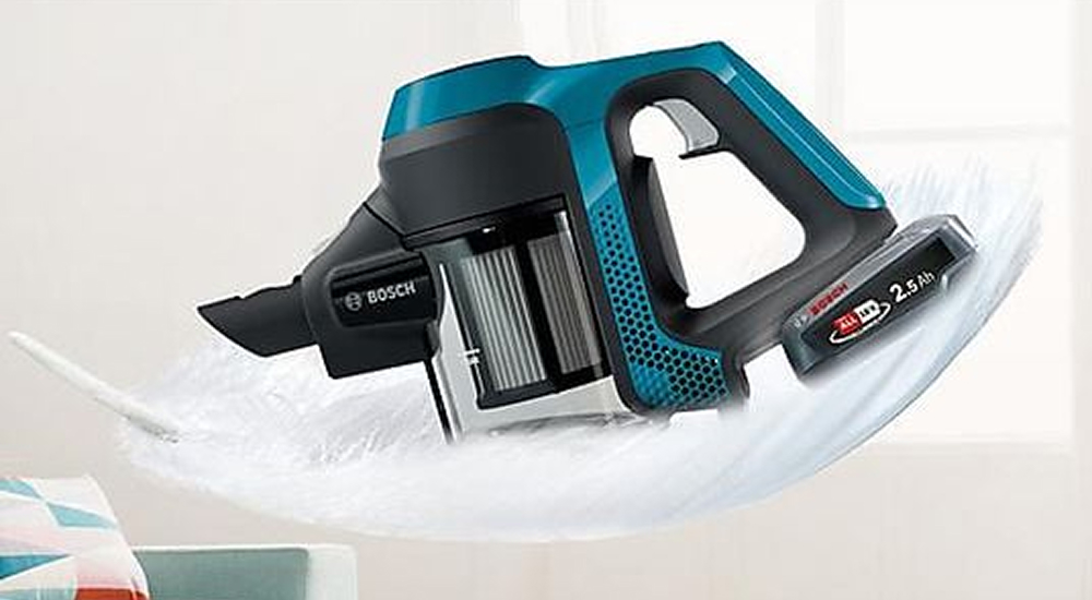 картинка Пылесос Bosch BKS6111P,  черный/синий от магазина Одежда+