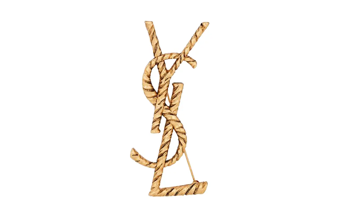 картинка Брошь Opyum Ysl Twisted SAINT LAURENT от магазина Одежда+
