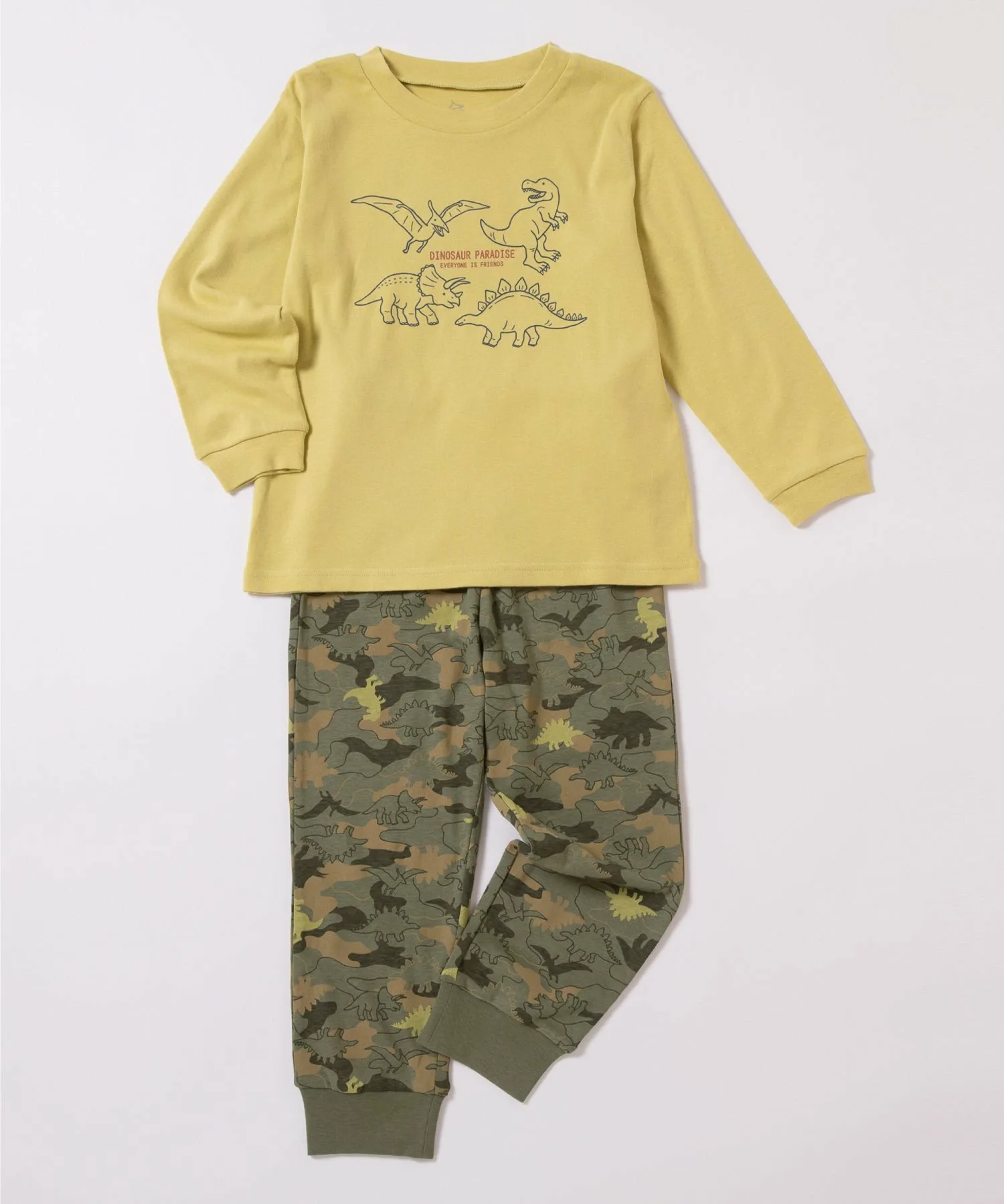 картинка Домашняя одежда для мальчиков Ever Closet, Light Green Dinosaur от магазина Одежда+