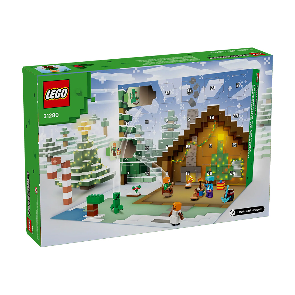 картинка Адвент-календарь LEGO 21280, 2025 Minecraft от магазина Одежда+