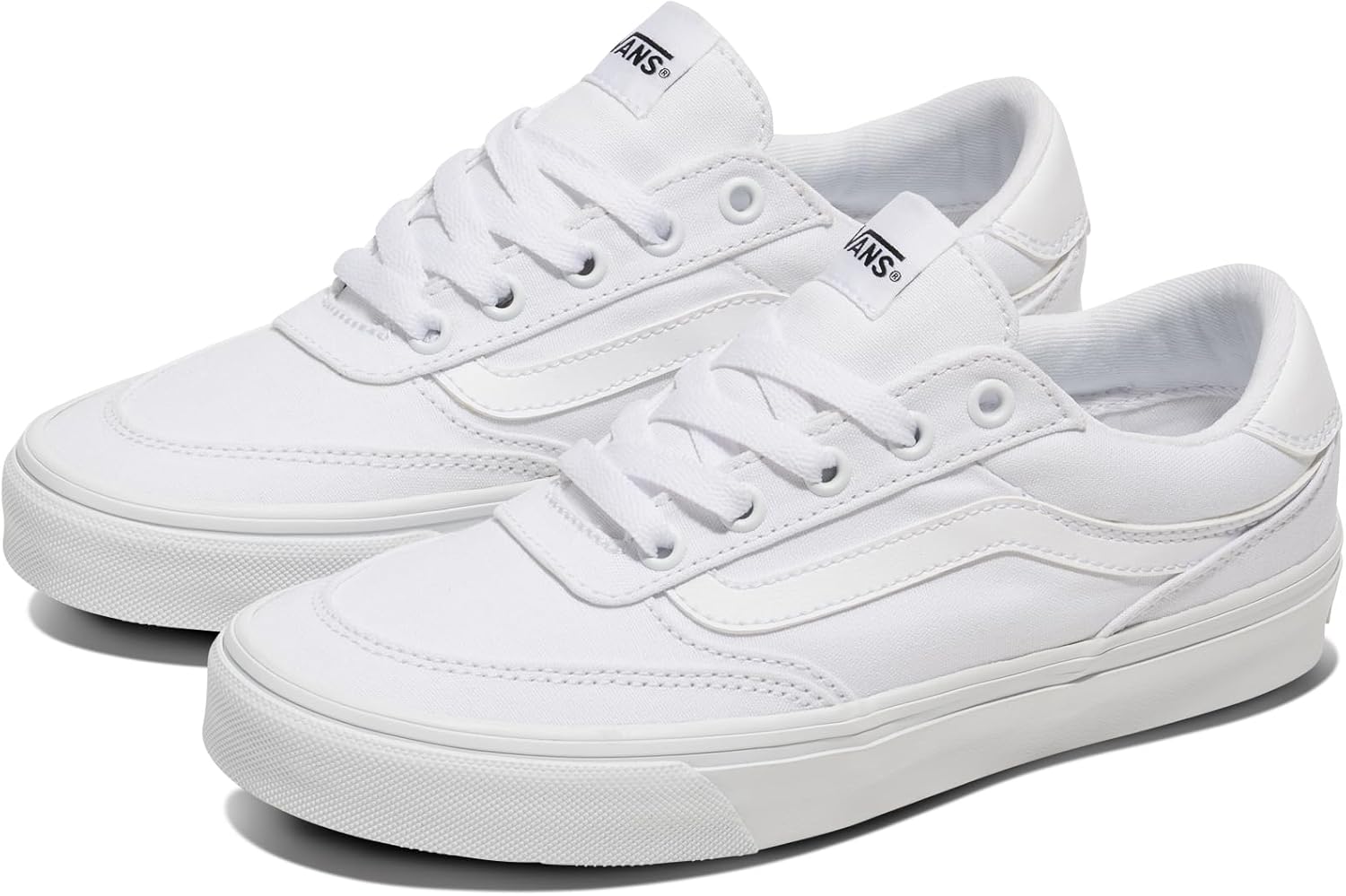картинка Кеды Vans Brooklyn LS — белые от магазина Одежда+