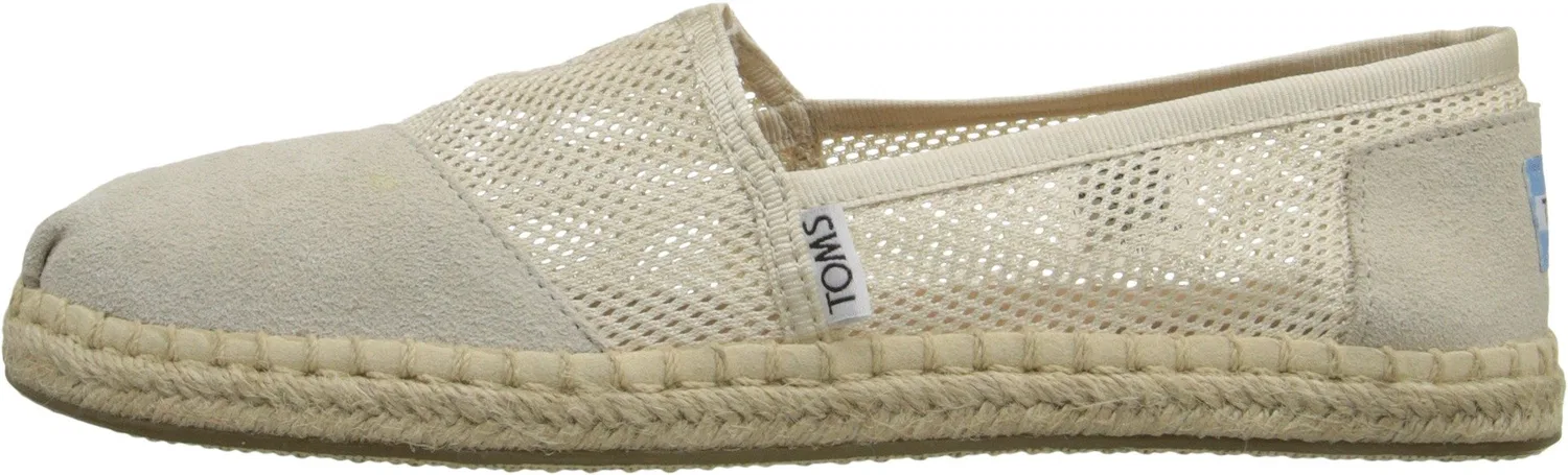 картинка Женские эспадрильи на плоской подошве Alpargata Cloudbound TOMS, Natural Mesh от магазина Одежда+