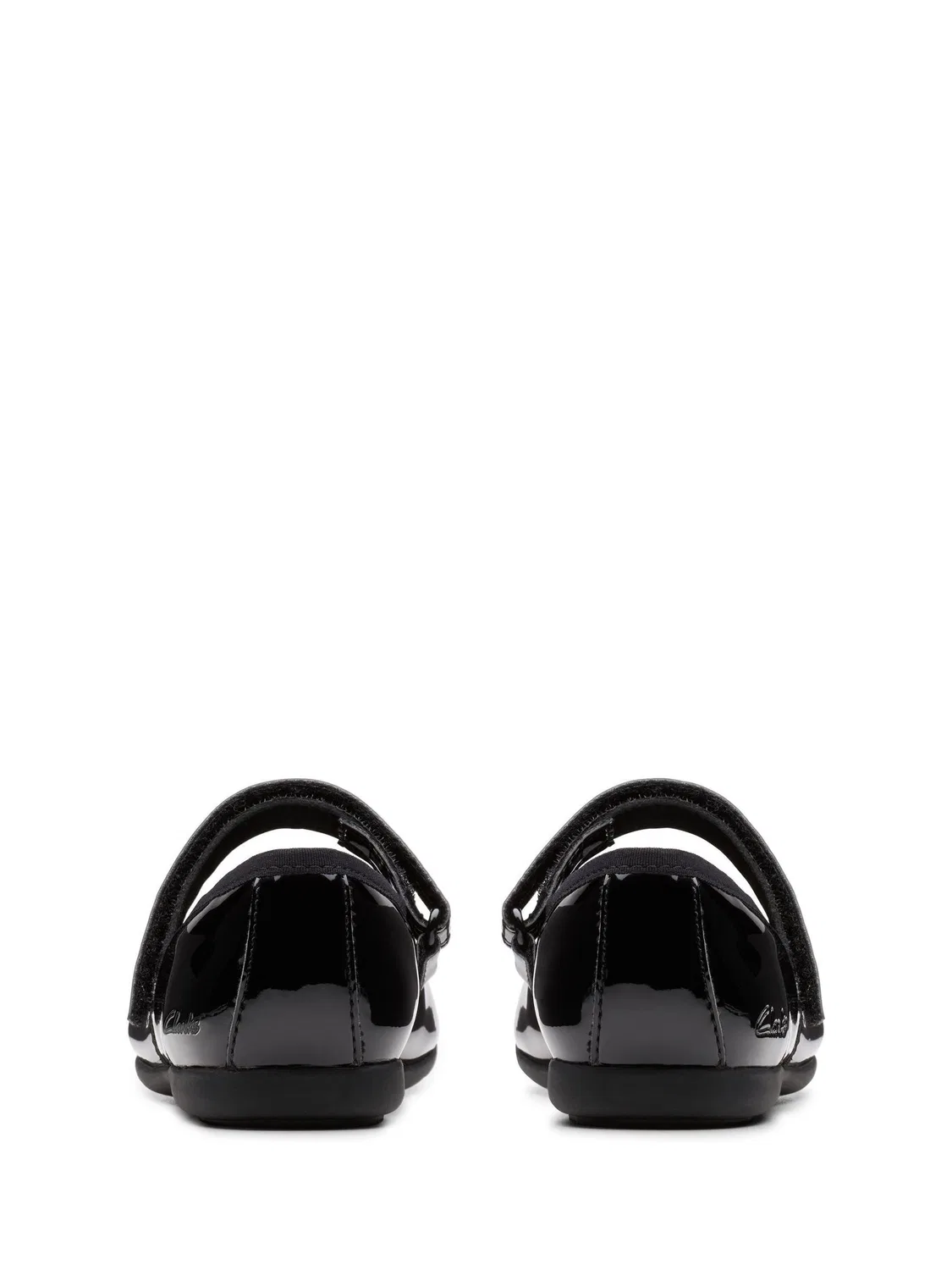 картинка Туфли Clarks Mary Jane Black Patent для девочек от магазина Одежда+