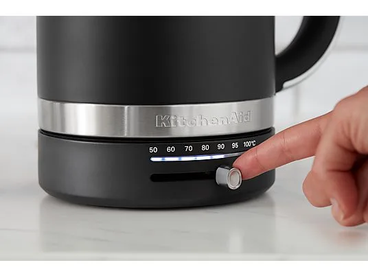 картинка Чайник KitchenAid 5KEK1701EBM, черный от магазина Одежда+