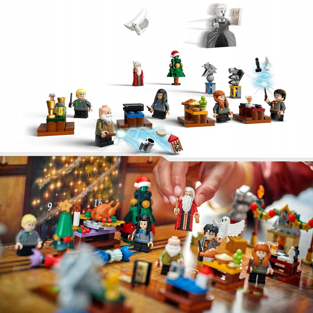 картинка Календарь адвент LEGO Harry Potter, LEGO, Черный от магазина Одежда+