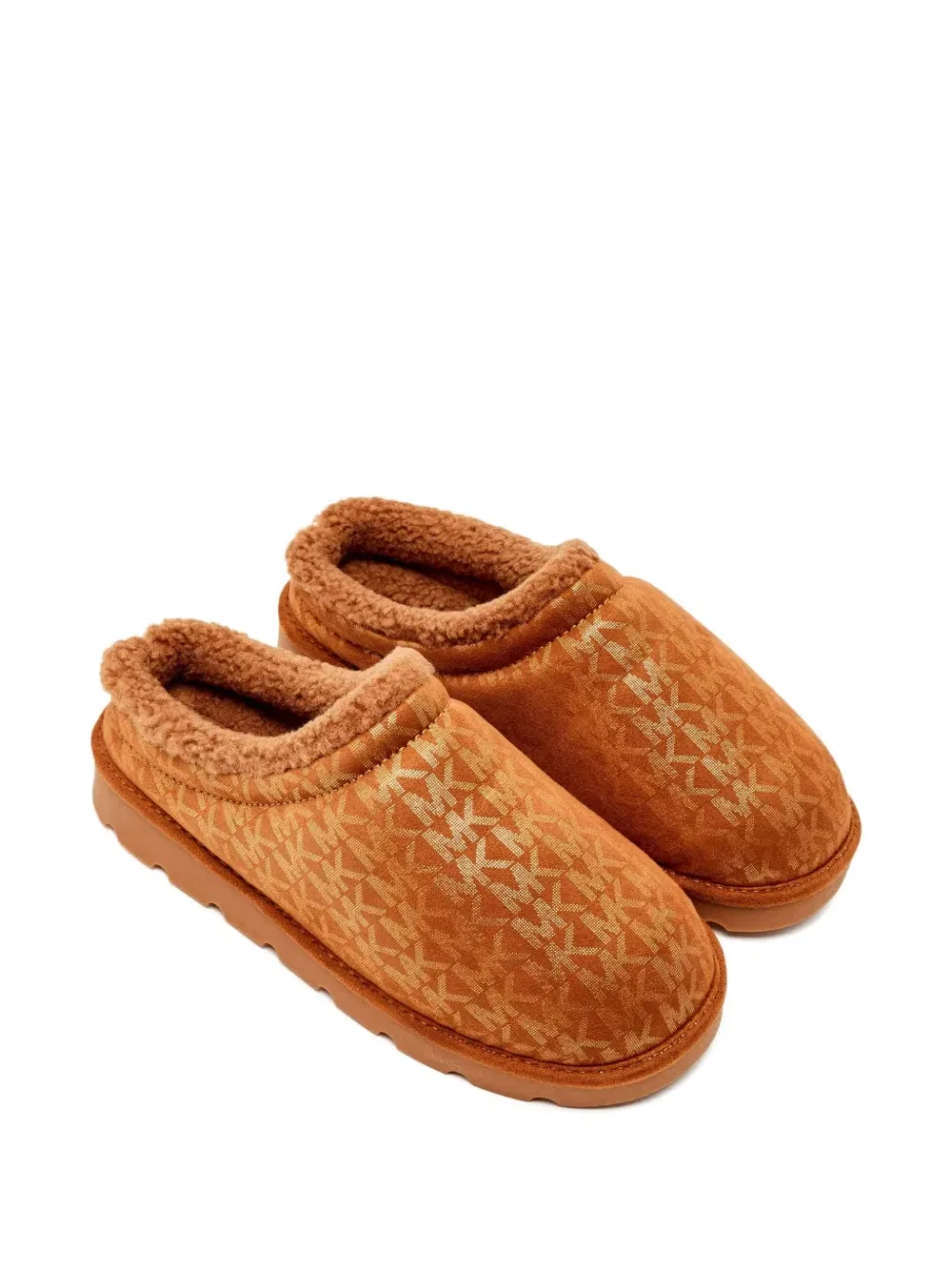 картинка Слиперы Osaka с монограммой Michael Kors Kids, коричневый от магазина Одежда+