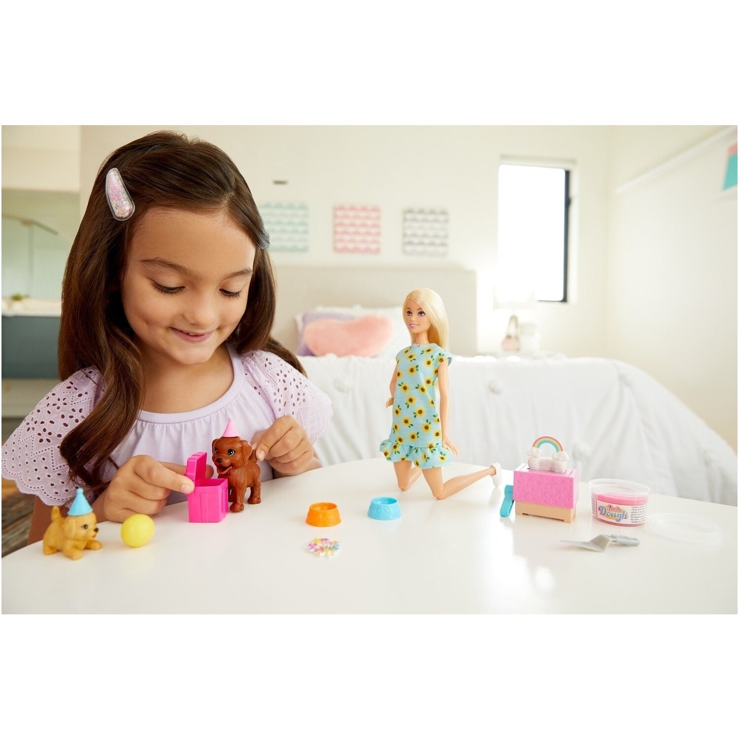 картинка Игровой набор Barbie вечеринка для собак GXV75 от магазина Одежда+