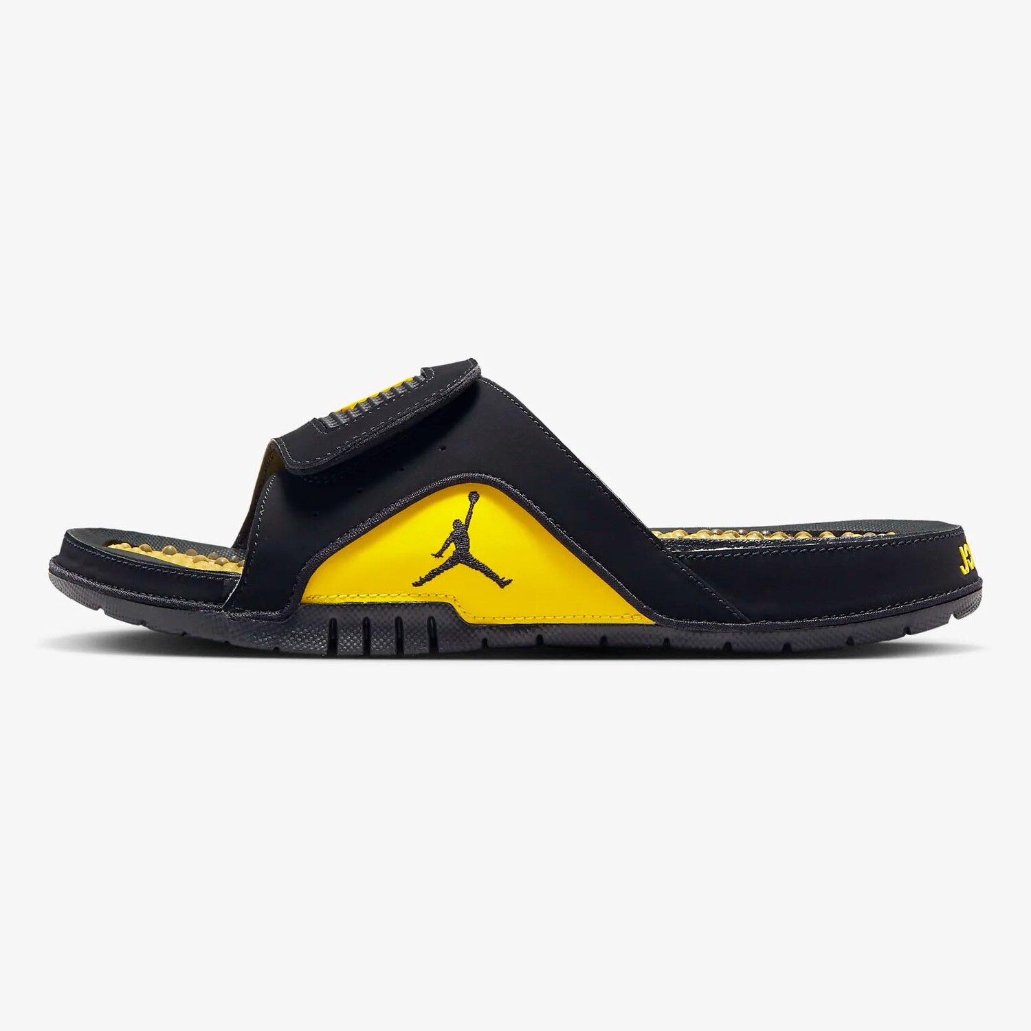 картинка Шлепанцы Nike Jordan Hydro 4 Retro, черный/желтый от магазина Одежда+