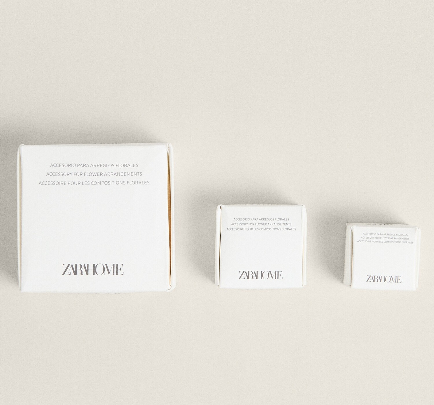 картинка Подставка для цветов Zara Home Kenzan Holder, серебристый от магазина Одежда+