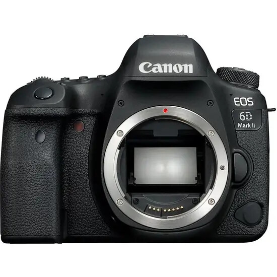 картинка Зеркальный фотоаппарат Canon EOS 6D Mark II Body, черный от магазина Одежда+