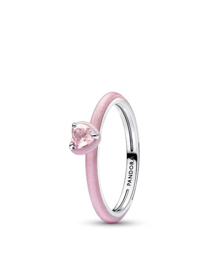 картинка Набор Pandora Think Pink Ring Set, стерлинговое серебро от магазина Одежда+