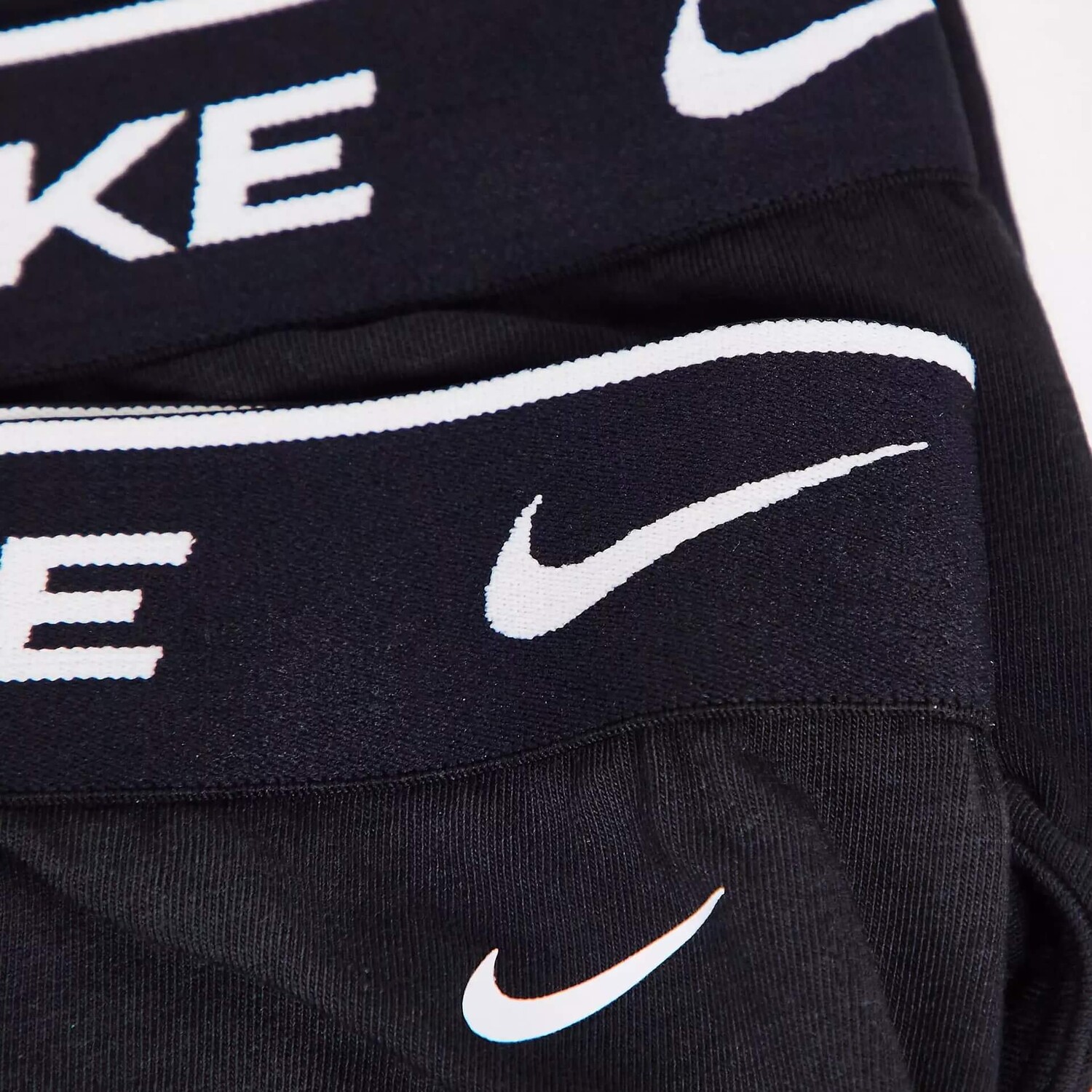 картинка Трусы брифы Nike 3 Pack Cotton Stretch, 3 предмета, черный от магазина Одежда+