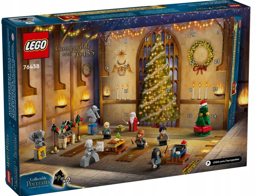 картинка Календарь адвент LEGO Harry Potter, LEGO, Черный от магазина Одежда+