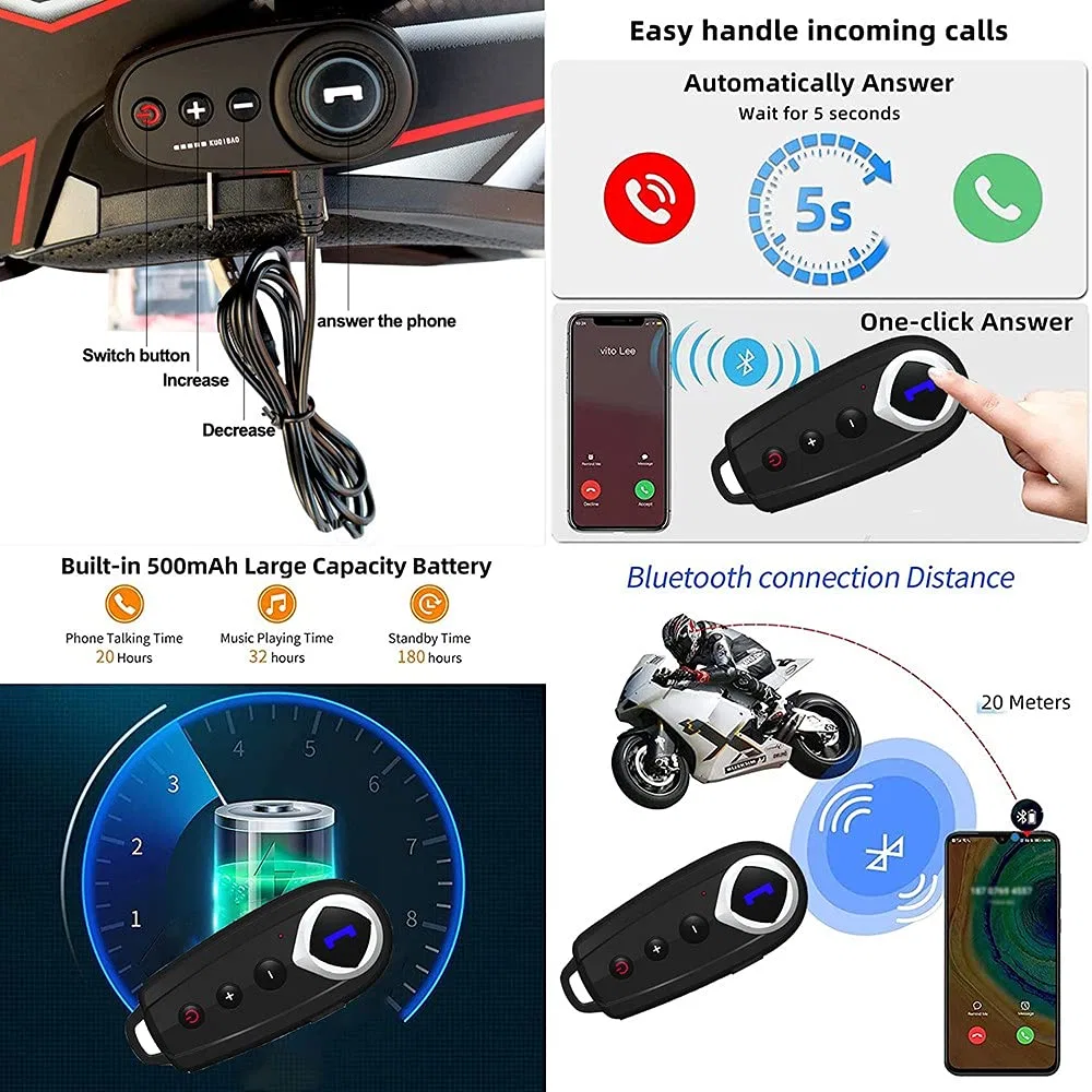 картинка Мотоциклетный шлем откидной с Bluetooth DJCALA, C от магазина Одежда+