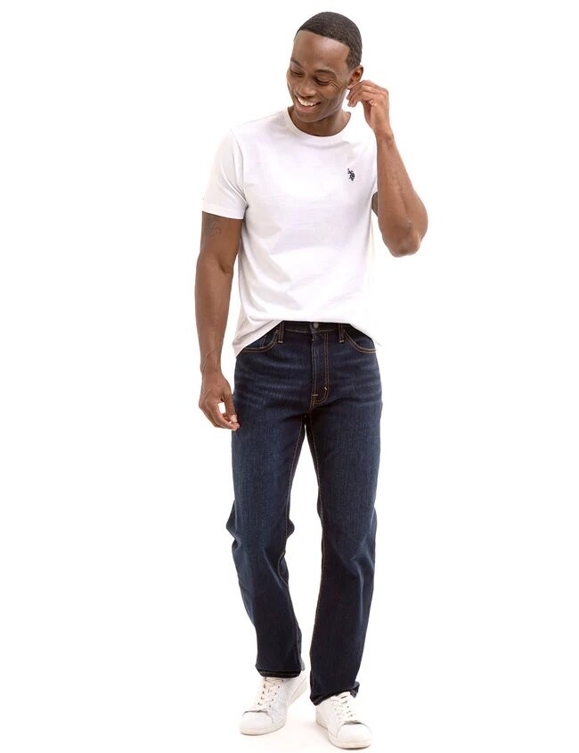 картинка Футболка U.S. Polo Assn Solid Crew Neck, белый от магазина Одежда+