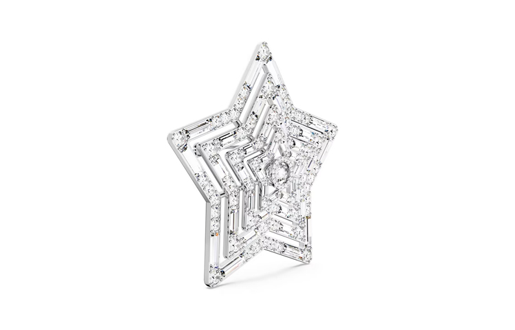 картинка Swarovski Брошь Stella унисекс серебро от магазина Одежда+