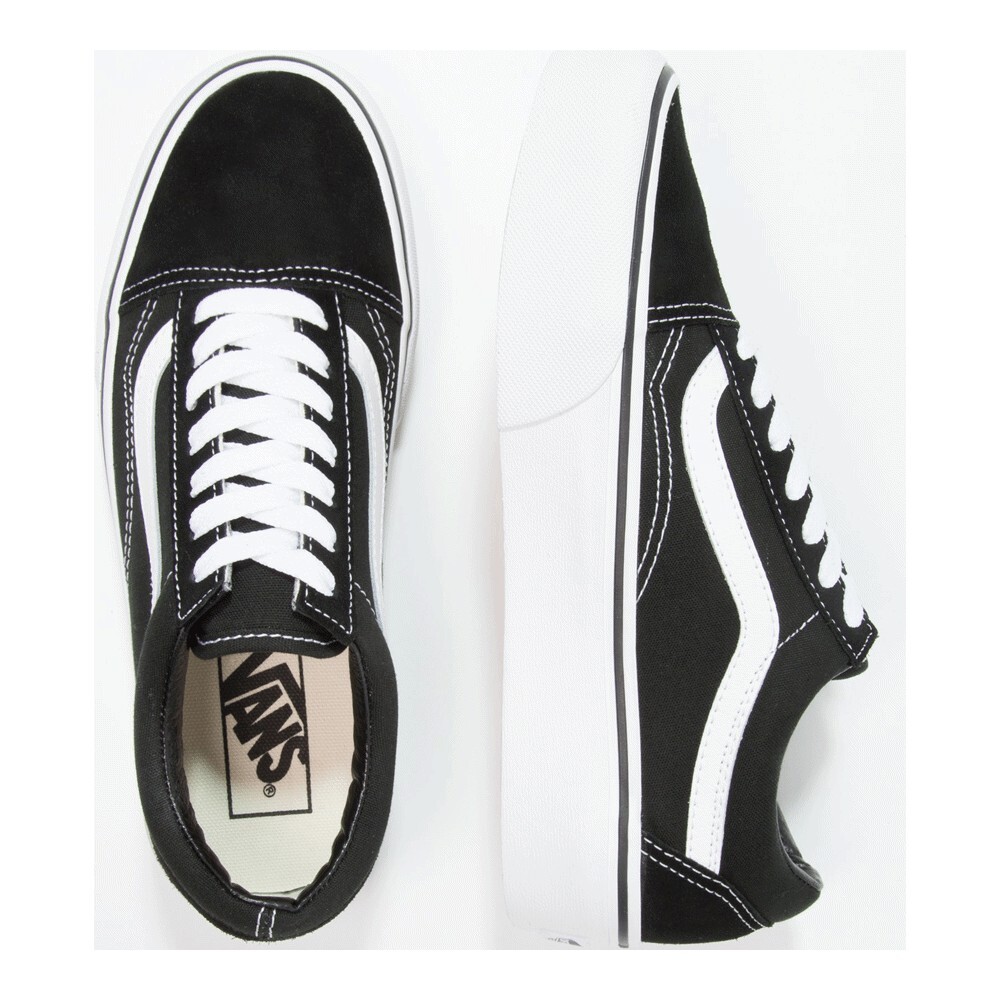 картинка Кеды Vans Old Skool Platform, черный/белый от магазина Одежда+