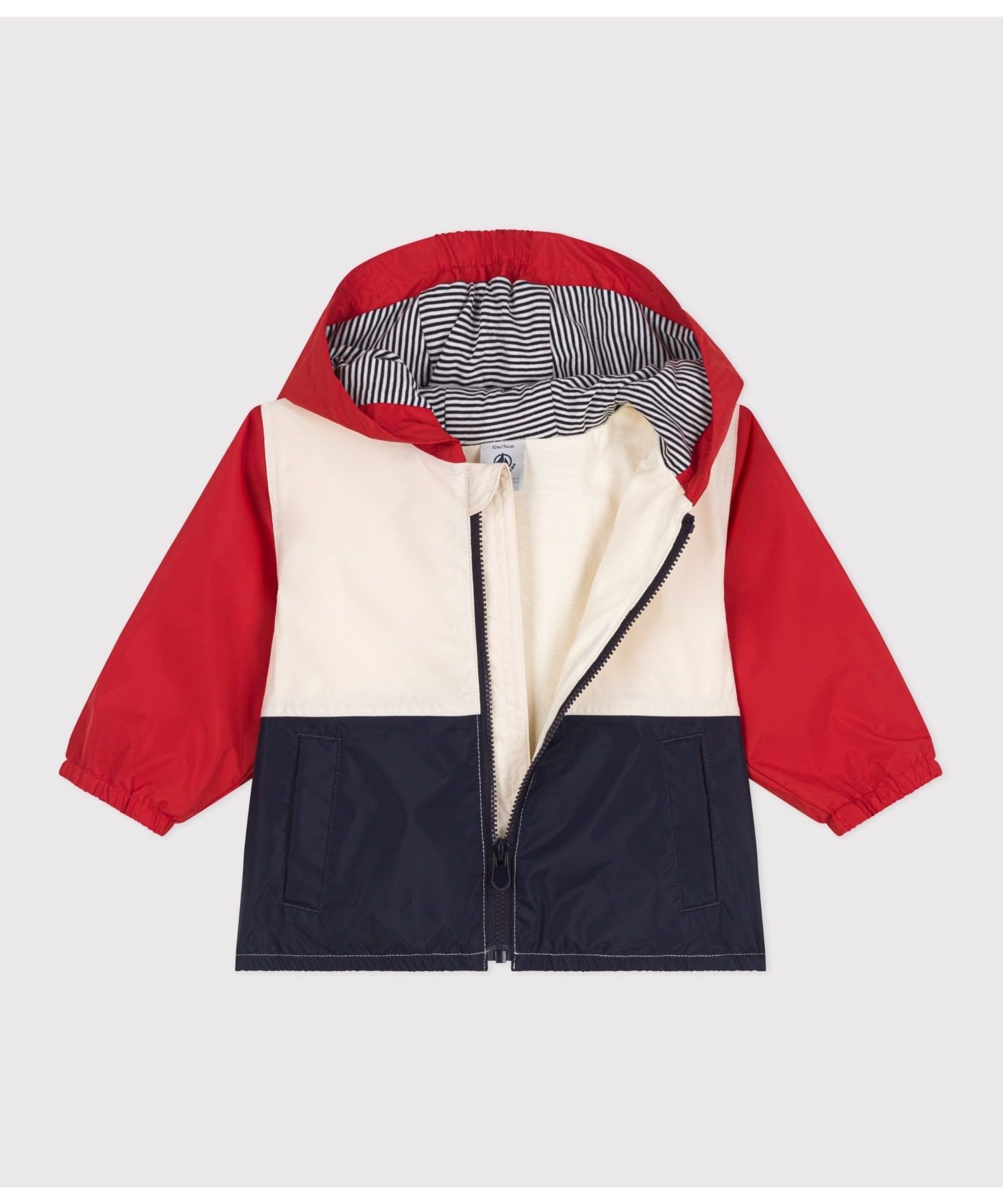 картинка Ветровка PETIT BATEAU, Red/Multicolor от магазина Одежда+