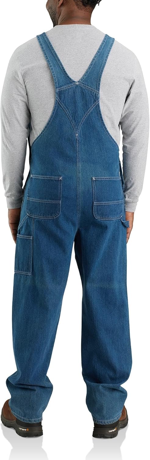 картинка Комбинезон Carhartt Loose Fit Denim, темно-синий от магазина Одежда+