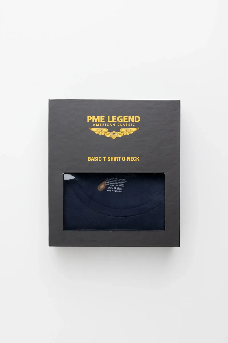 картинка Футболка PME LEGEND "PME 2-packbasict-shirt ", цвет Dark Sapphire от магазина Одежда+