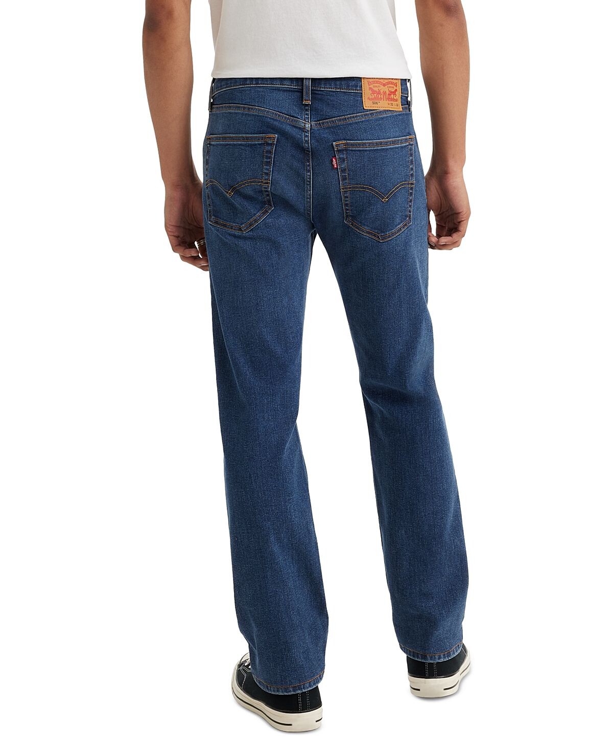 картинка Мужские джинсы Levi's 506 Comfort Straight, синий от магазина Одежда+