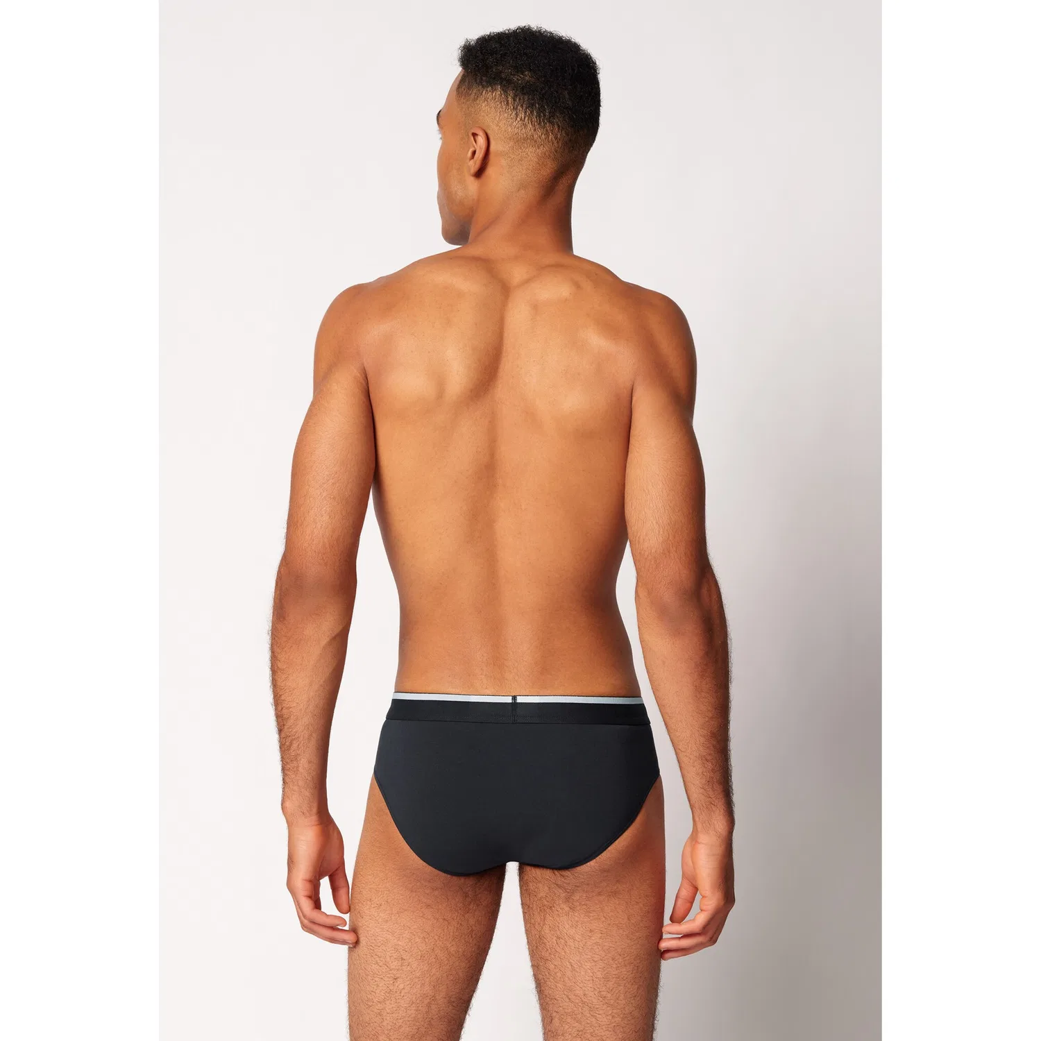 картинка Мужские трусы-слипы классические хлопковые Skiny, Olive/Blue/Black от магазина Одежда+