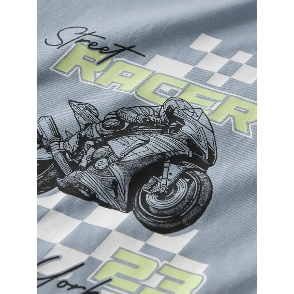картинка Пижама с длинным рукавом Dusty Racer Name It, синий от магазина Одежда+