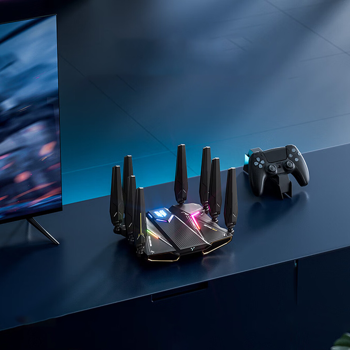 картинка Wi-Fi роутер ZTE WenTian BE7200 MAX, черный от магазина Одежда+