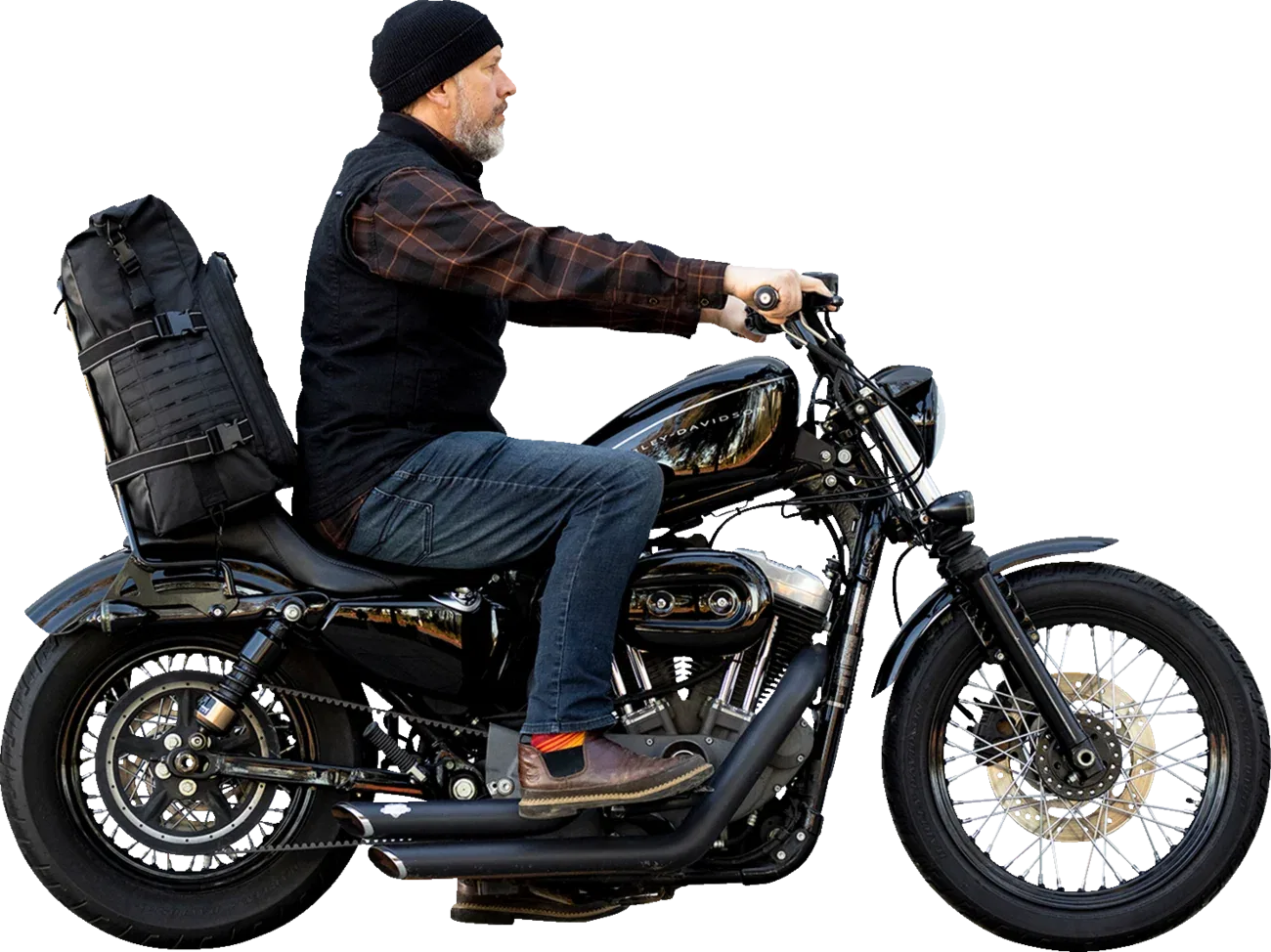 картинка Мотоциклетный рюкзак EXFIL-80 Gen 2 BILTWELL, Black от магазина Одежда+