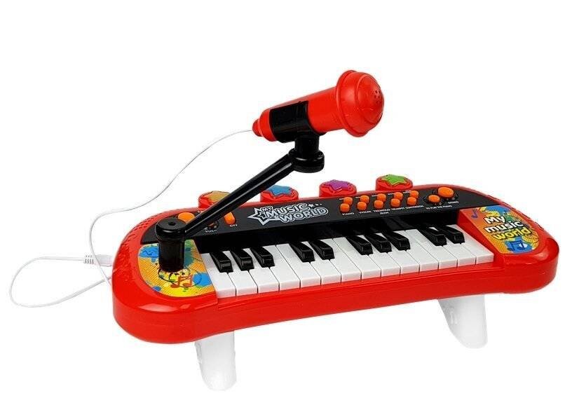 картинка Клавиатура детская, красная, Lean Toys от магазина Одежда+