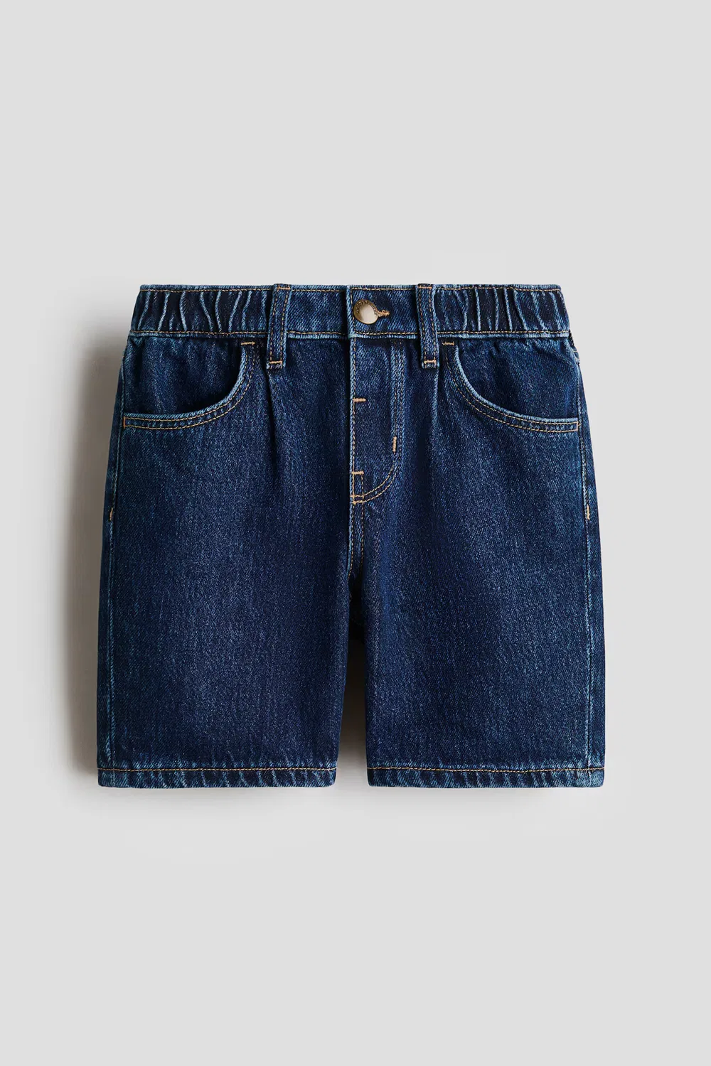 картинка Джинсовые шорты до колен H&M, Dunkles Denimblau от магазина Одежда+