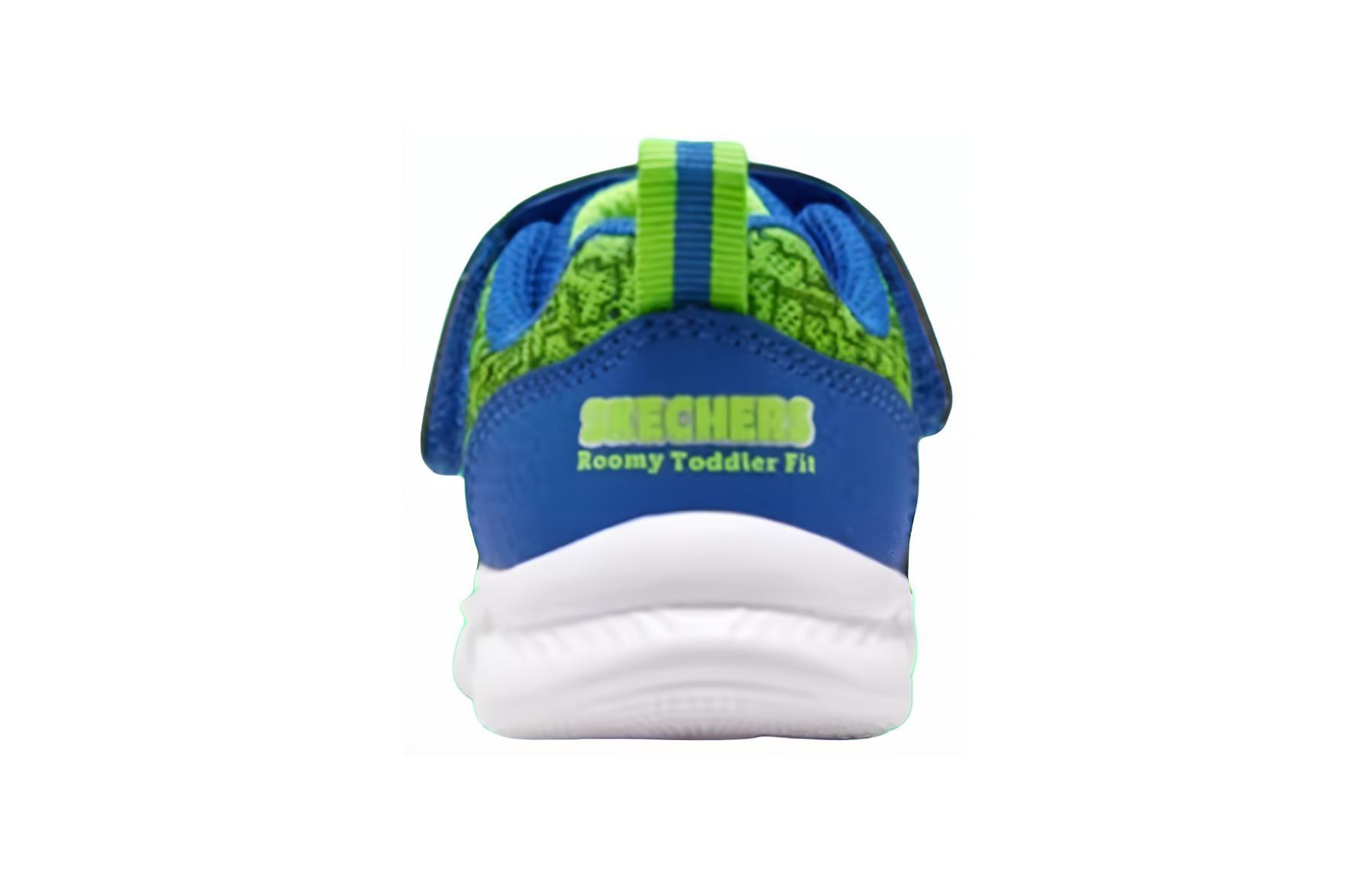 картинка Skechers: Низкие ботинки для малышей, цвет бирюзовый от магазина Одежда+
