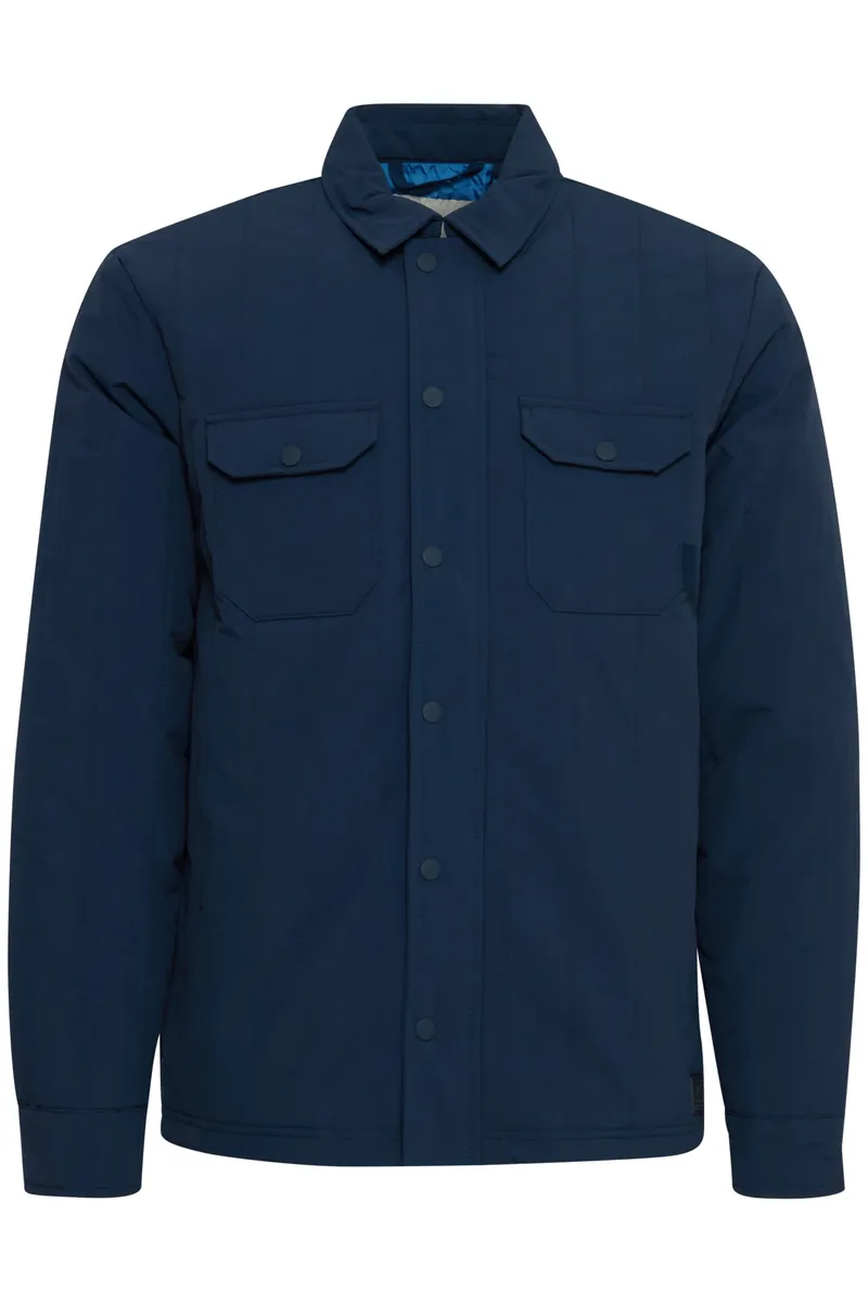 картинка Куртка-рубашка из смесового материала "BLEND BHJacket", цвет Dress Blues от магазина Одежда+