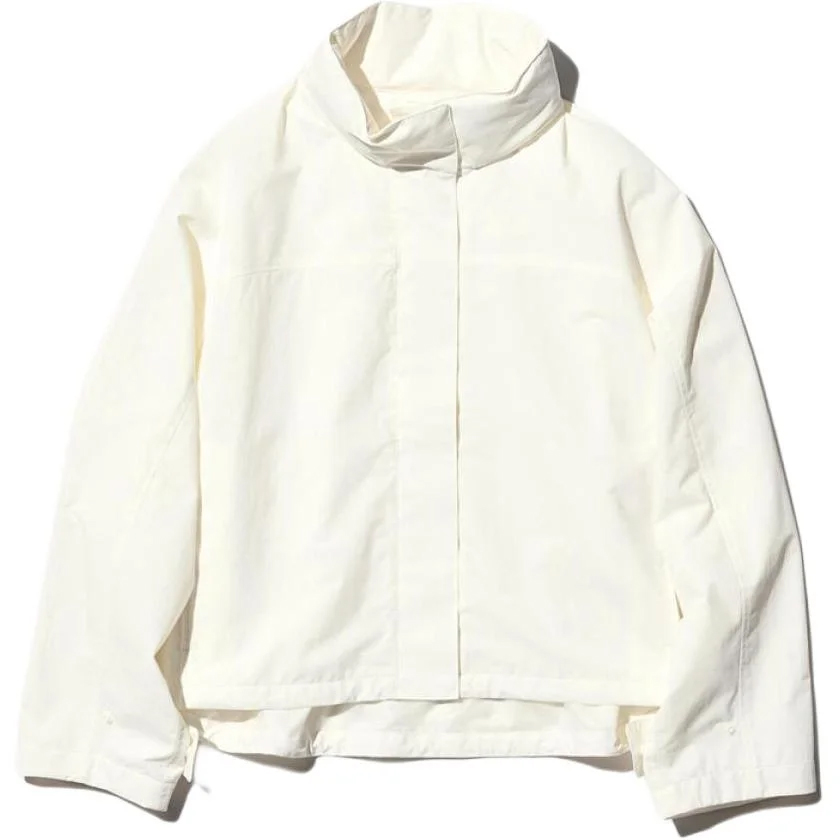картинка Женская ветровка Uniqlo с воротником-стойкой, белая от магазина Одежда+