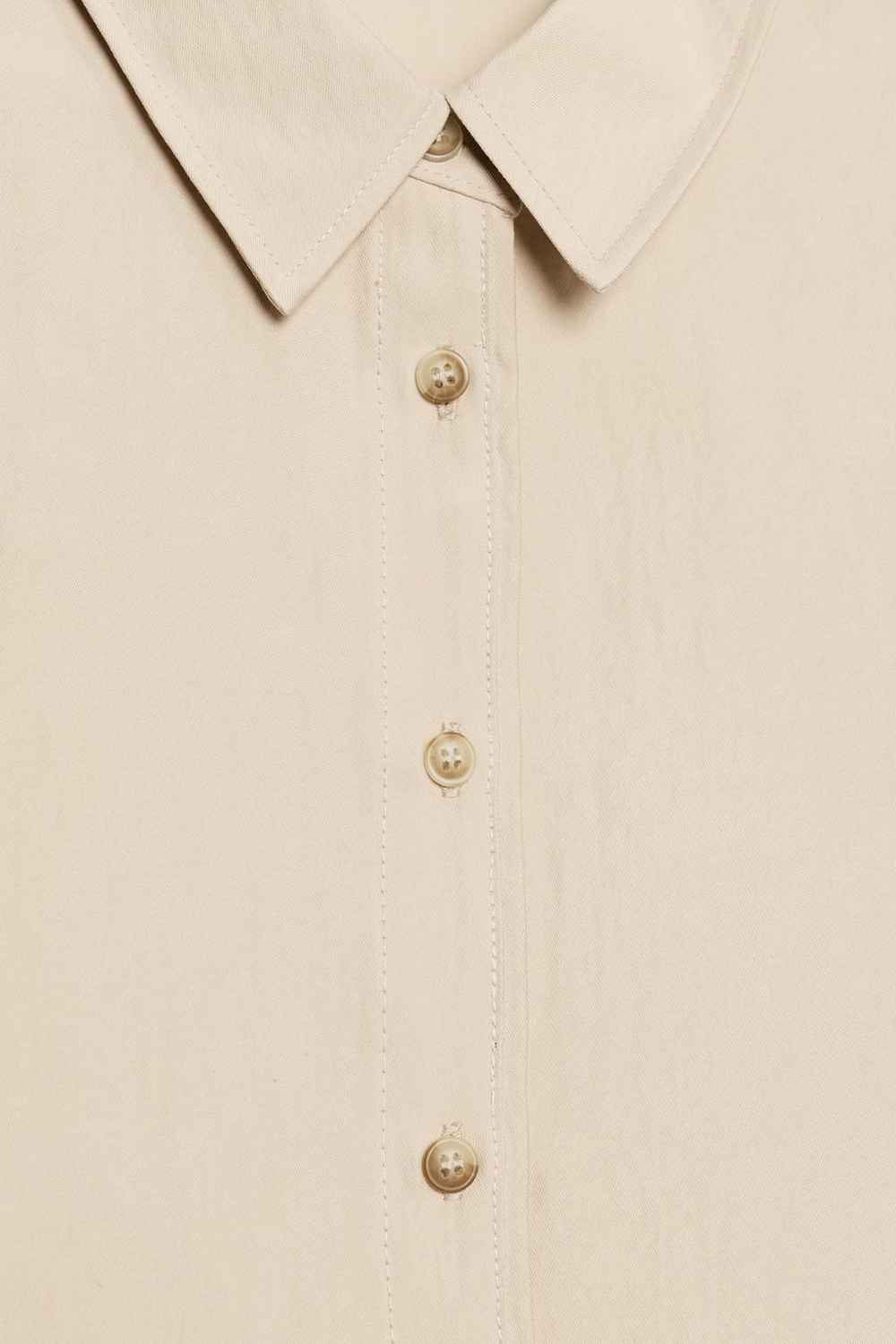 картинка Рубашка Zara Short With Wide Sleeves, бежевый от магазина Одежда+