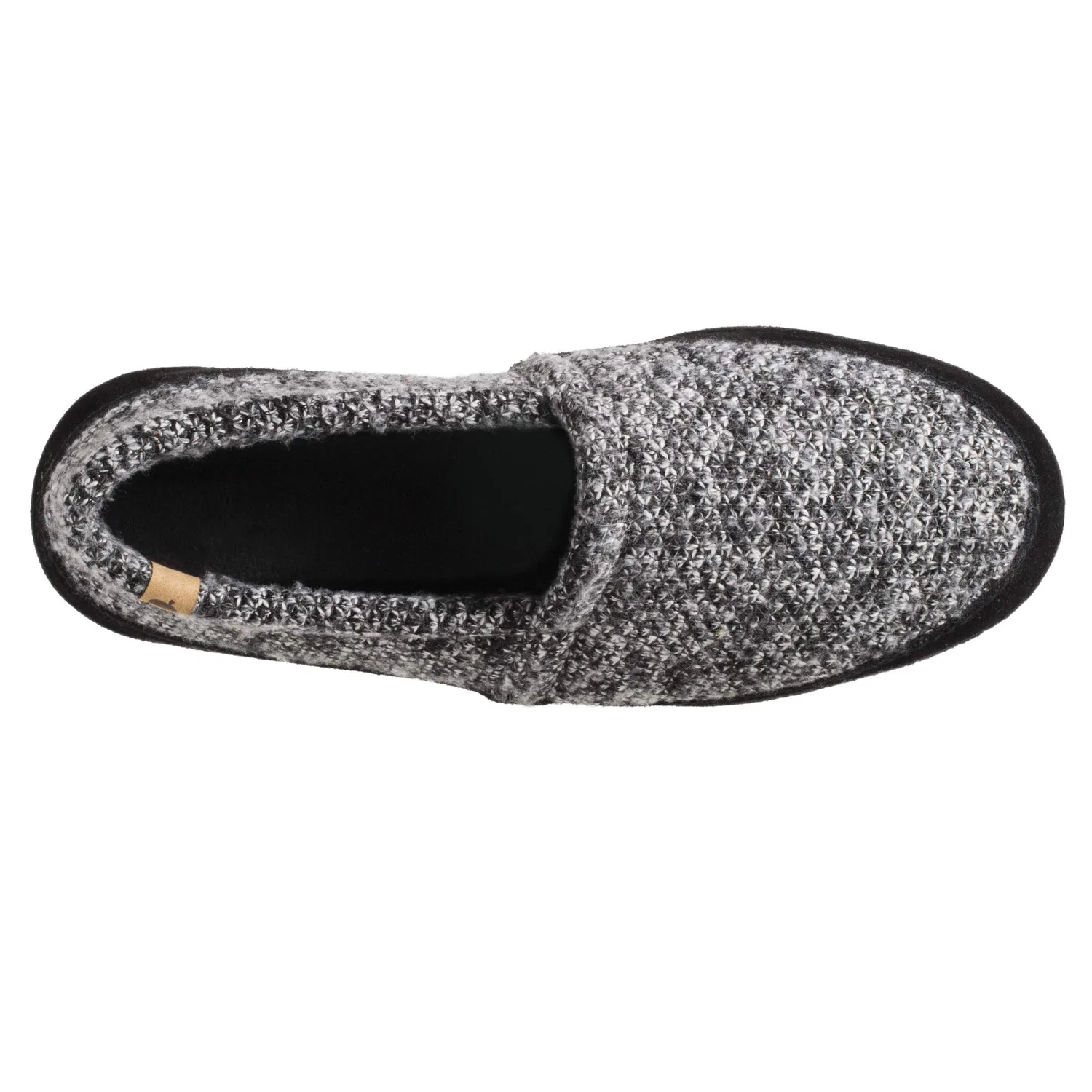 картинка Мужские мокасины-тапочки Acorn, Black Tweed от магазина Одежда+