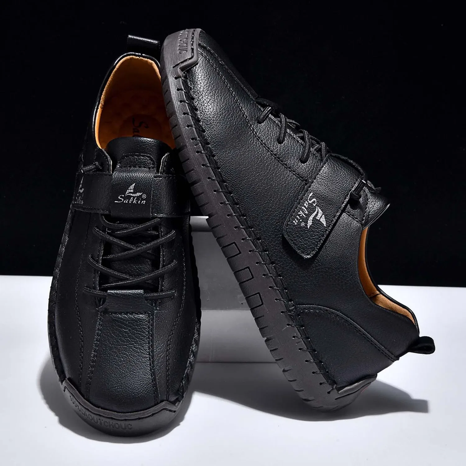 картинка Женские мокасины классические, Stile C02 Nero от магазина Одежда+