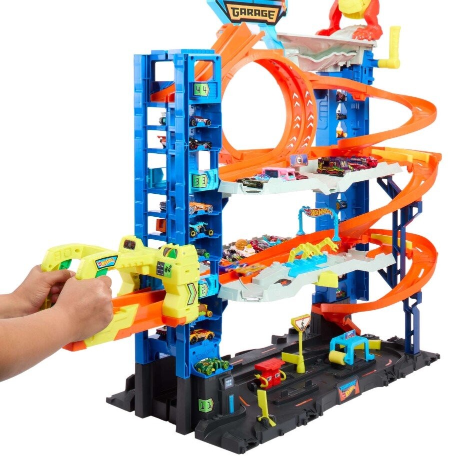 картинка Hot Wheels City Mega Garage Атака Дракона Hkx48 от магазина Одежда+