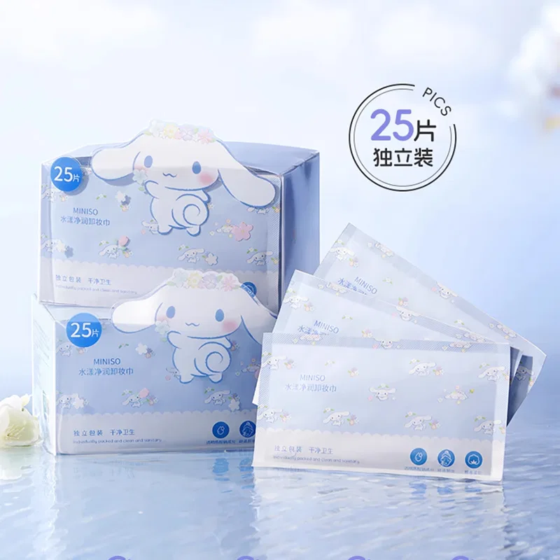 картинка Женские очищающие салфетки увлажняющие MINISO, White от магазина Одежда+