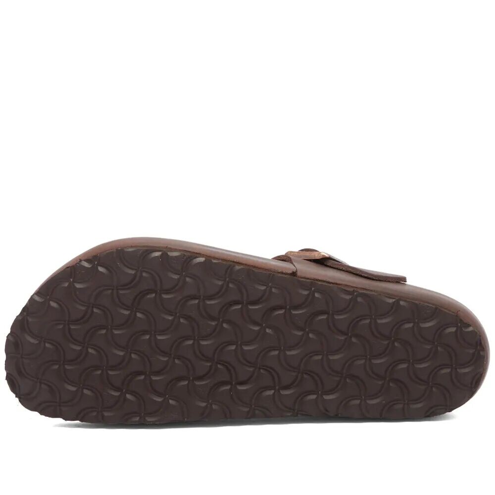 картинка Мюли Birkenstock London Oiled, темно-коричневые от магазина Одежда+