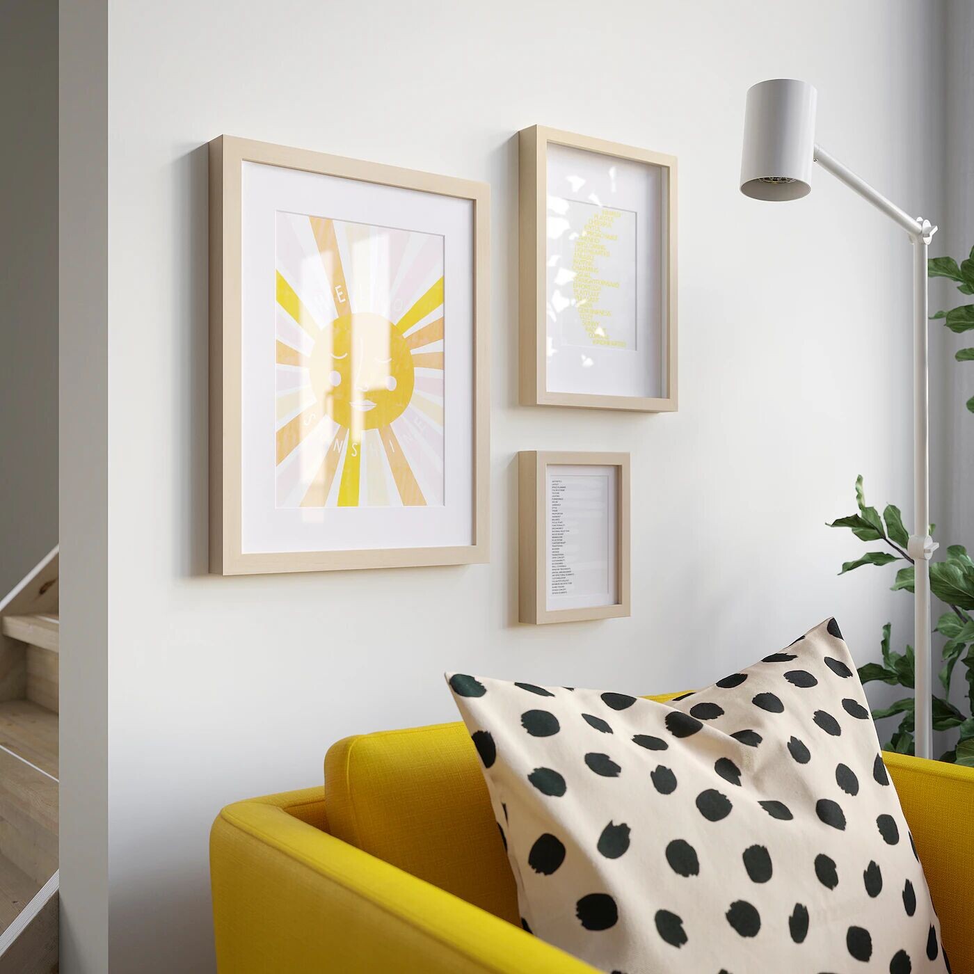 картинка Рамка, имитация березы, 10х15 см, RÖDALM IKEA от магазина Одежда+