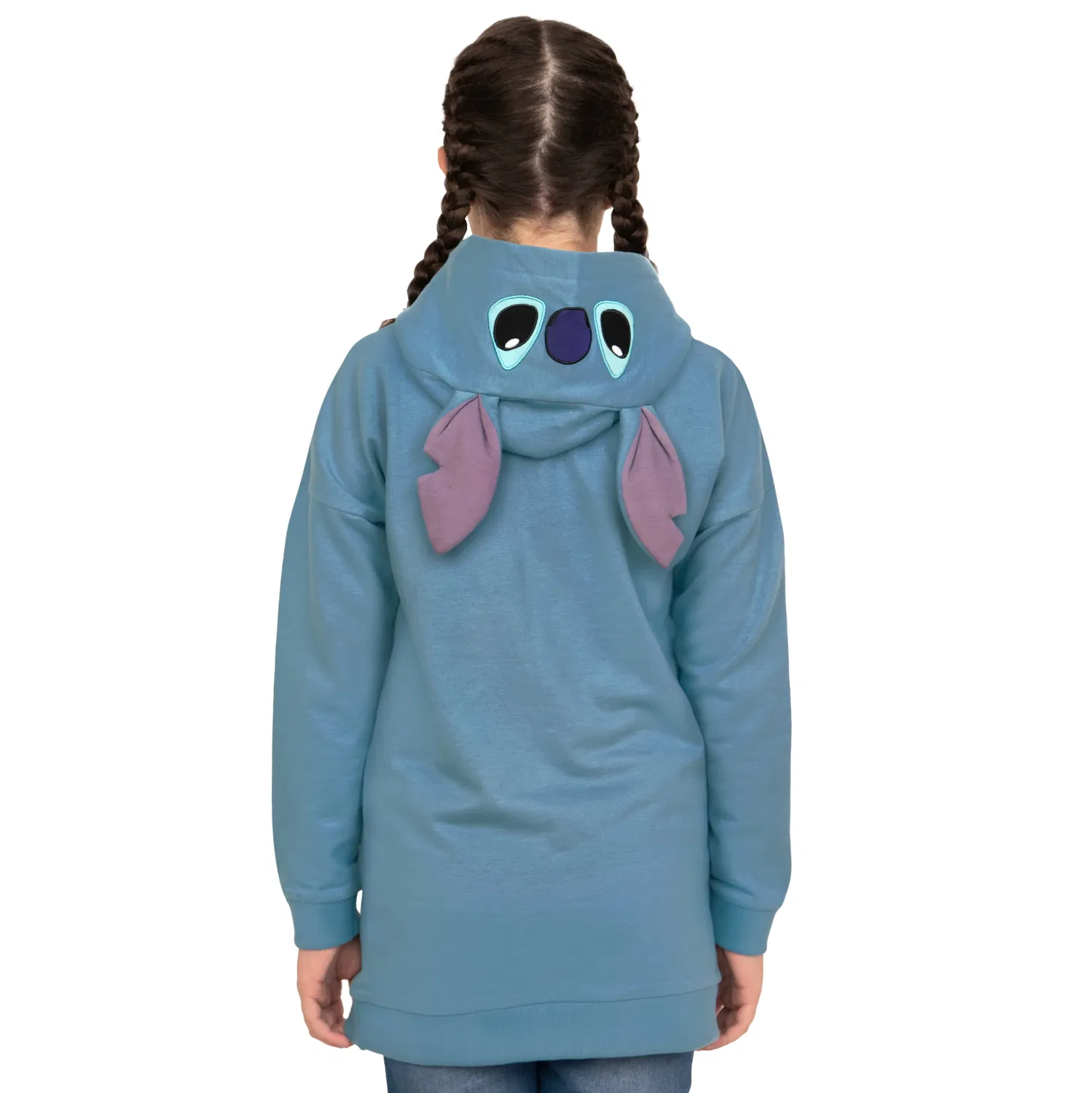 картинка Худи длинное Lilo and Stitch Disney, синий от магазина Одежда+